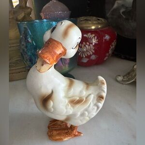 Vintage Mama Duck Figurine